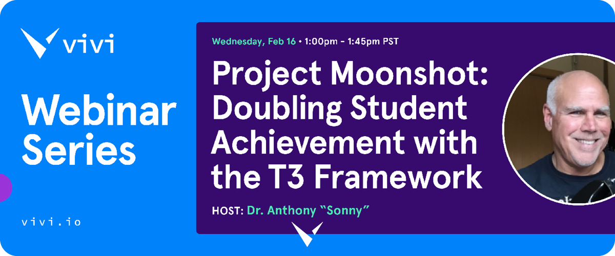 Project Moonshot- Doubling Student Achievement with the T3 Framework [webinar]  